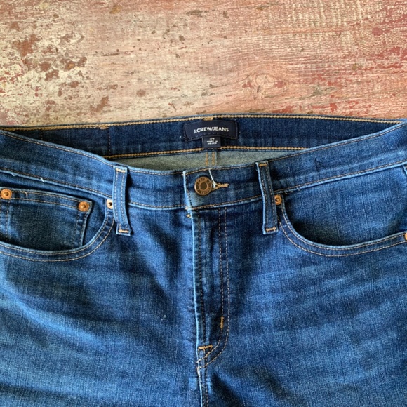 J Crew Mercantile Women's 9" High Rise Skinny Toothpick Jean - Picture 4 of 8